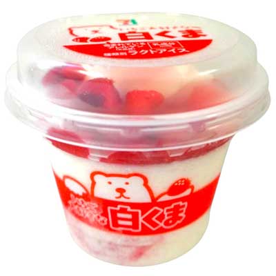 セブンプレミアム　いちご大好きな白くま　245ｍｌ