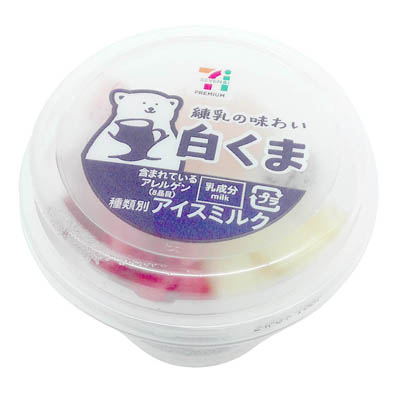 セブンプレミアム　練乳の味わい　白くま　250ｍｌ