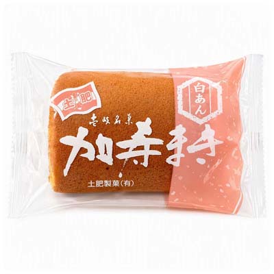 土肥製菓　壱岐名菓　加寿まき　白あん　1個