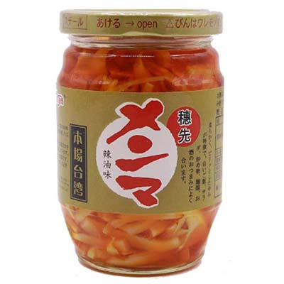 三洋通商 穂先メンマ辣油味 340g