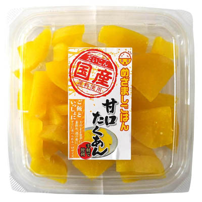 旬彩庵　国産　甘口たくあん　150ｇ