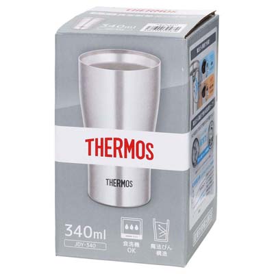 サーモス　真空断熱タンブラー　340ml　JDY-340　ステンレス