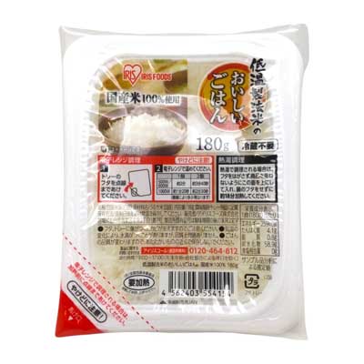 低温製法米のおいしいごはん　180g