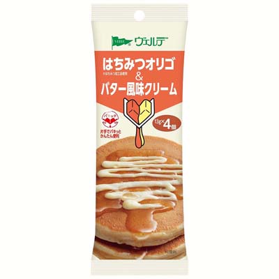 アヲハタ ヴェルデ はちみつオリゴ&バター風味クリーム 13g×4個