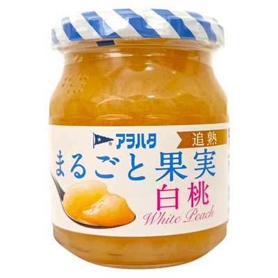 アヲハタ　追熟 まるごと果実　白桃　250g