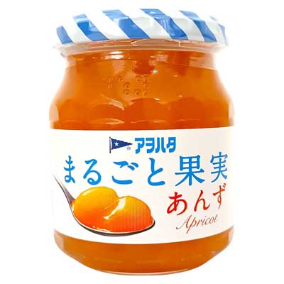 アヲハタ　まるごと果実　あんず　250g
