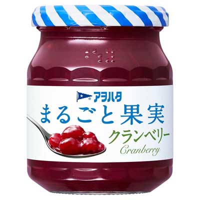 アヲハタ　まるごと果実　クランベリー　250ｇ