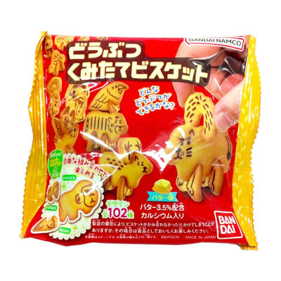 バンダイ　どうぶつくみたてビスケット　40ｇ