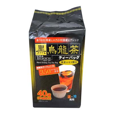 日本伝統　黒烏龍茶ティーバッグ　40袋