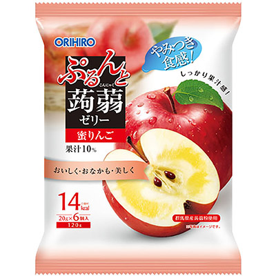 オリヒロ 蒟蒻ゼリー蜜りんご