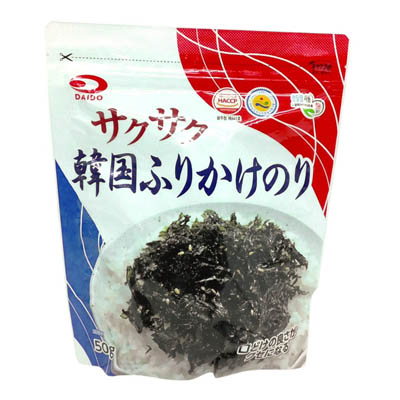 大同　サクサク韓国ふりかけのり　50ｇ