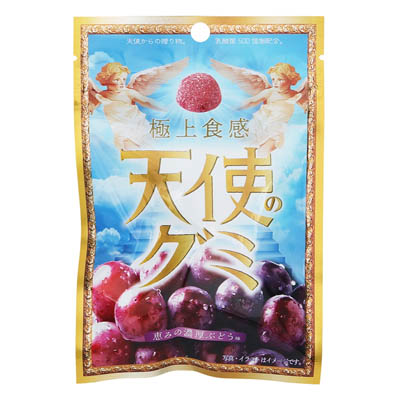 アイデアパッケージ 天使のグミ 恵みの濃厚ぶどう味 40g