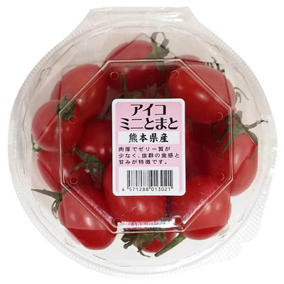 北海道産など国内産　アイコミニとまと