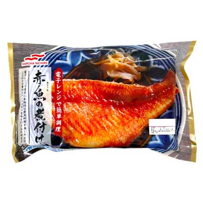 電子レンジで簡単調理　赤魚の煮付け （冷凍）