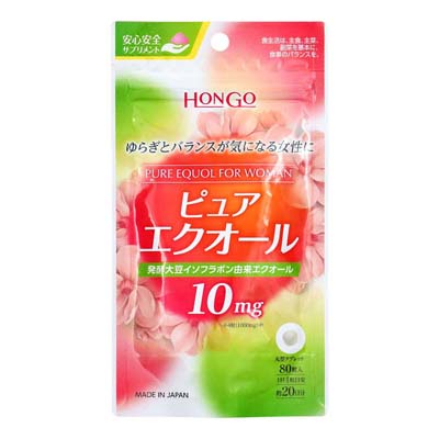 ＨＯＮＧＯ　ピュアエクオール　80粒