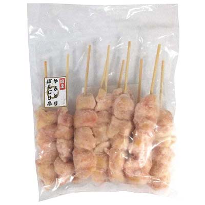 国産やきとりぼんじり串（未加熱）　10本
