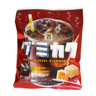 セブンプレミアム グミカク コーラ風味 31g