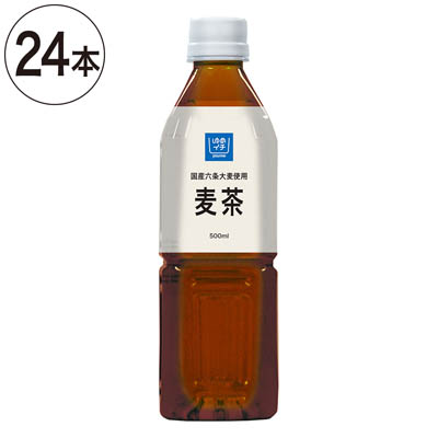 【ケース販売】ゆめイチ　麦茶　500ｍｌ×24本