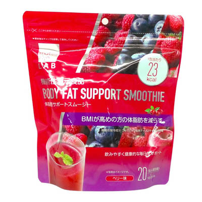 matsukiyoLAB　体脂肪サポートスムージー　ベリー味　20包入