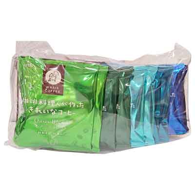 オアシスコーヒー ドリップパック12種 8g×24袋入