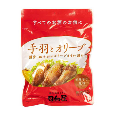 日向屋 手羽とオリーブ赤唐辛子風味105g