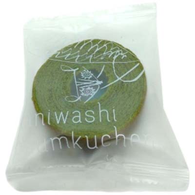 かにわし　バームクーヘン　抹茶　１個