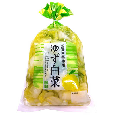 濱心　ゆず白菜　１６０ｇ