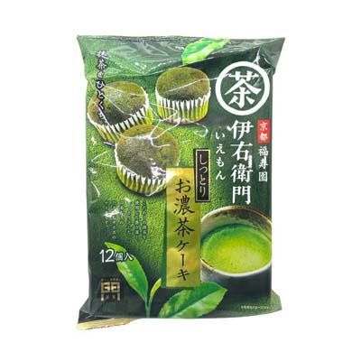 伊右衛門お濃茶ケーキ 12個
