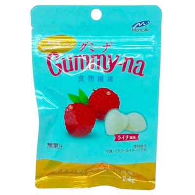 モントワール　グミーナ　食物繊維　ライチ風味　36ｇ