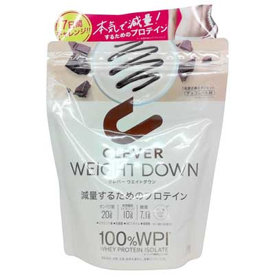 クレバー　ウエイトダウンプロテイン　チョコレート味　315ｇ
