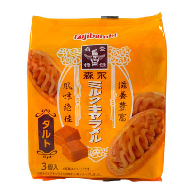 フジバンビ×森永製菓ミルクキャラメル　タルト　3個入