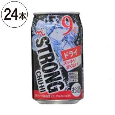 【ｹｰｽ販売】くらしモア　ストロングチューハイ　ドライ　350ml×24本