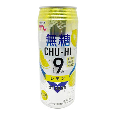 くらしモア　無糖チューハイ９％レモン　５００ｍｌ