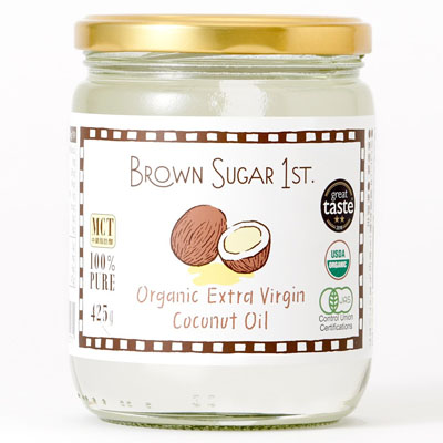 ブラウンシュガーファースト　有機ココナッツオイル４２５ｇ