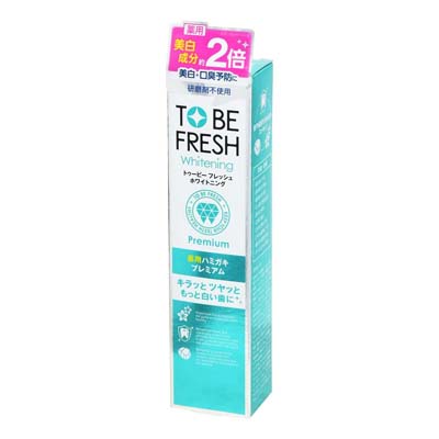 トゥービーフレッシュ ホワイトニング 薬用デンタル ペースト<プレミアム> 60g
