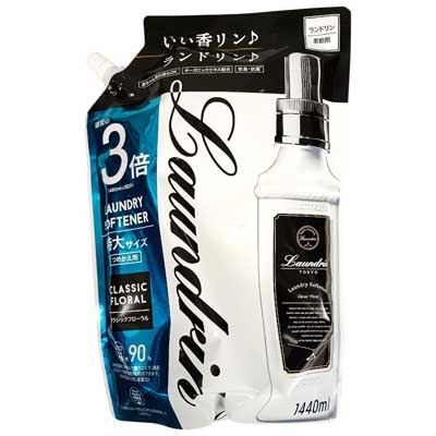 ランドリン　柔軟剤クラシックフローラル詰替用　1440ml