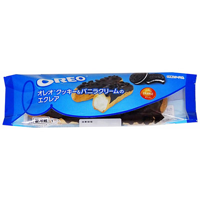 オランジェ オレオクッキー&バニラクリームのエクレア