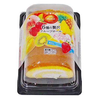 オランジェ6種の贅沢フルーツロール