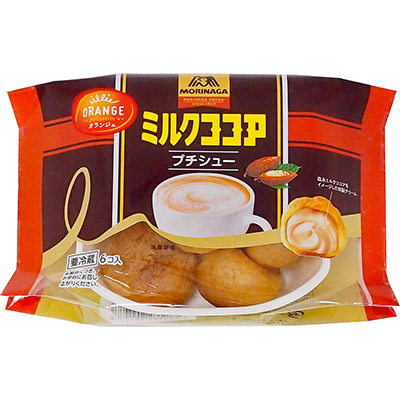 オランジェ 森永ミルクココアのプチシュー