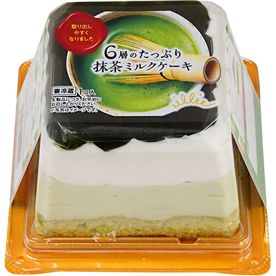 オランジェ 6層のたっぷり抹茶ミルクケーキ