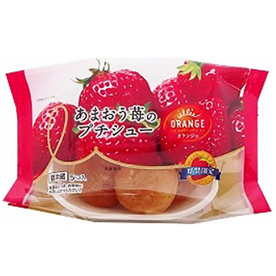 オランジェ あまおう苺のプチシュー