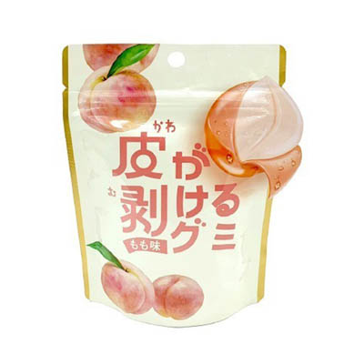 アンエンタープライズ　皮が剥けるグミもも味　４０ｇ