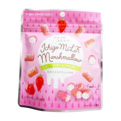 横井チョコレート いちごミルクマシュマロ 30g