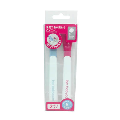 Bc Babycare 温度で色が変わるスプーン 2本入