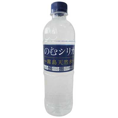 Qvou のむシリカ霧島天然水 500ml