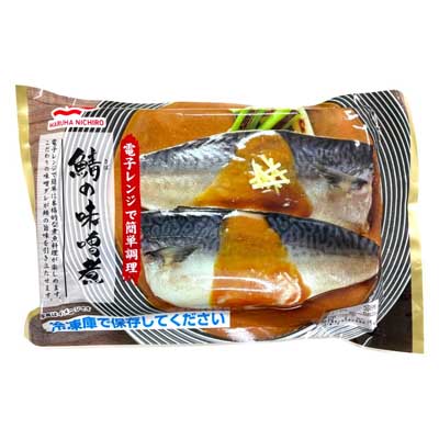 電子レンジで簡単調理　鯖の味噌煮 （冷凍）