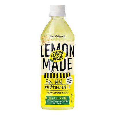 ポッカサッポロ LEMONMADE オリジナルレモネード 500ml