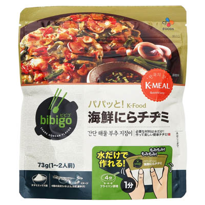 ＣＪ　bibigo　パパッと海鮮にらチヂミ　1～2人前