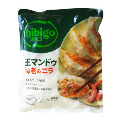 ＣＪ　bibigo　王マンドゥ　海老＆ニラ　350ｇ