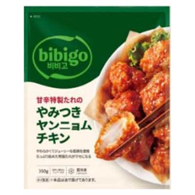 bibigo 甘辛特製たれのやみつきヤンニョムチキン 350g